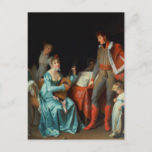 La Duchesse Abrantes et le General Junot Postkarte