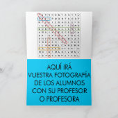 La educación cambia el mundo. 1º dame nombres. karte (Innenseite)