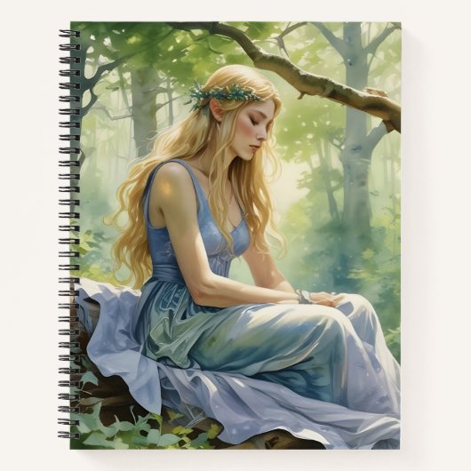 La Elfa del Bosque Notizblock (Vorderseite)