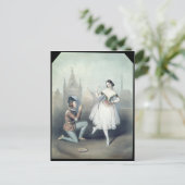 La Esmeralda': Carlotta Grisi & Jules Perrot Postkarte (Stehend Vorderseite)