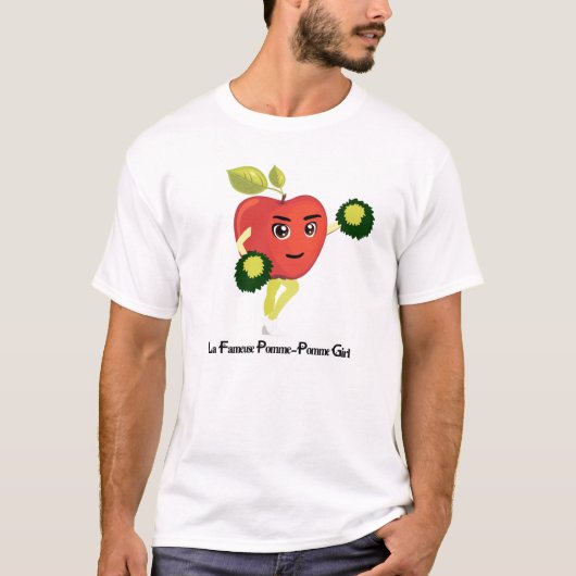 LA FAMEUSE POM POM GIRL ! (pomme) T-Shirt (Vorderseite)