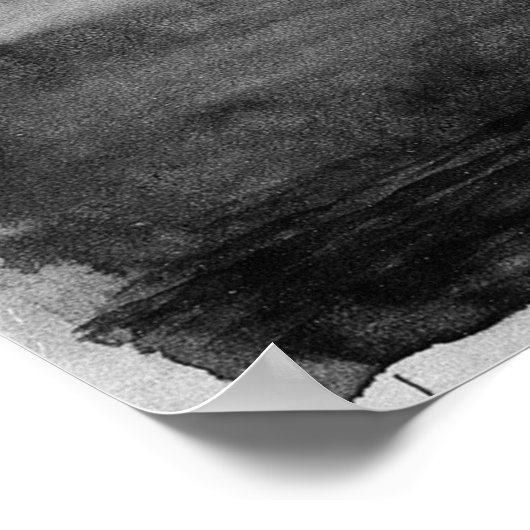 La Farge - Bar Harbour Twilight Poster (Ecke)