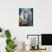 La Farge - Der Angel für die Aufnahme Poster (Heimbüro)
