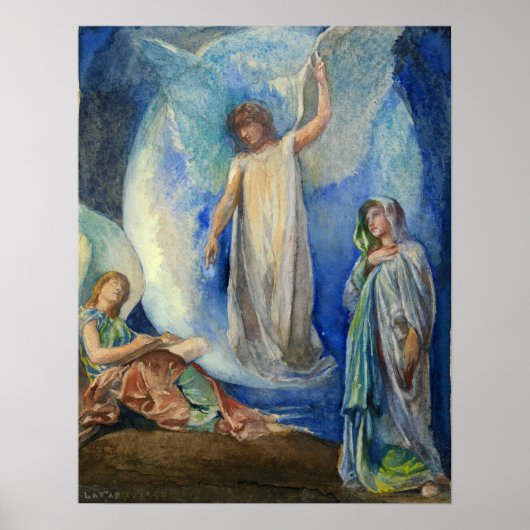 La Farge - Der Angel für die Aufnahme Poster (Vorne)