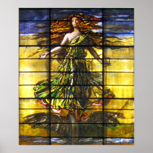 La Farge - Fortuna und ihr Rad Poster