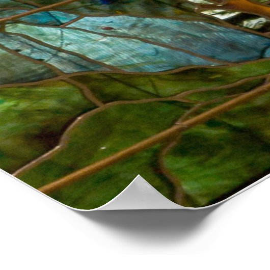 La Farge - Friedhöfe und Erdnüsse Poster (Ecke)