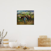La Farge - Japanisches Bauernmädchen Poster (Küche)
