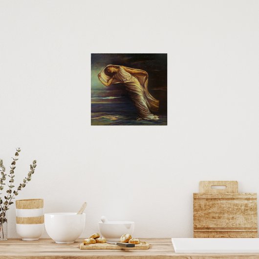 La Farge - The Dawn 1899 Poster (Küche)