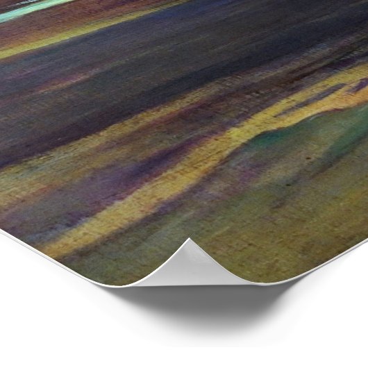 La Farge - The Dawn 1899 Poster (Ecke)