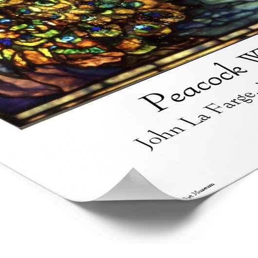 La Farge Window - Poster (Ecke)