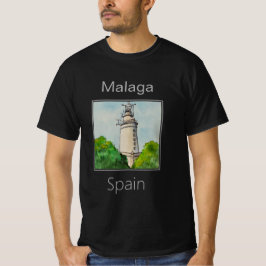 La Farola Lighthouse, Malaga, Spanien T-Shirt