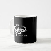 La Fé Mueve Montañas Christlich Spanisch Kaffeetasse (Vorderseite Links)