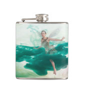 La Fee Verte, Absinthe Green Fairy Flachmann (Vorderseite)