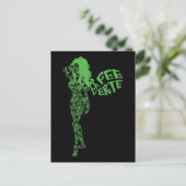 La Fee Verte Postkarte (Stehend Vorderseite)