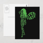 La Fee Verte Postkarte (Vorne/Hinten)