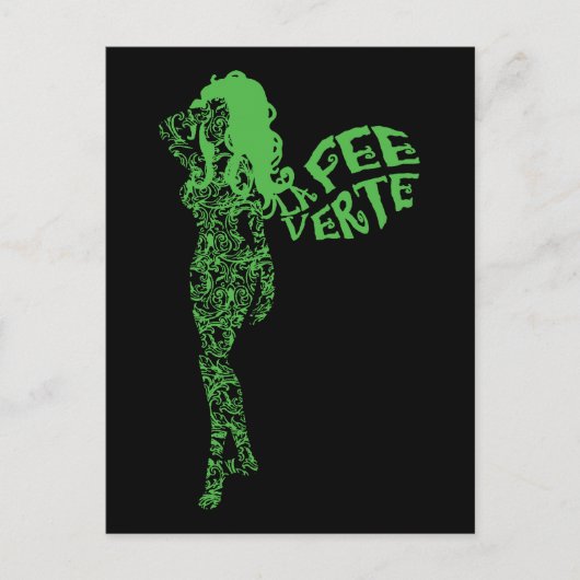 La Fee Verte Postkarte (Vorderseite)