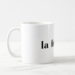 La Femme Chic Weibliches Französisches Design Kaffeetasse