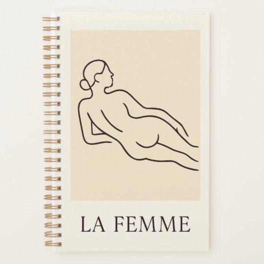 La Femme - Minimalistischer eleganter Planer (Vorderseite)