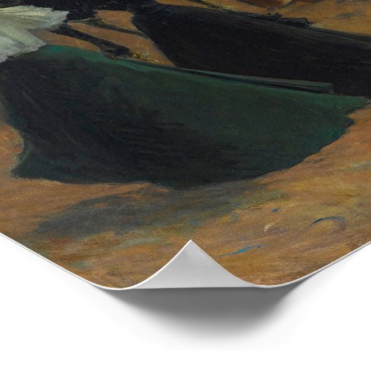 La Fête Foraine | Louis Abel-Truchet Poster (Ecke)