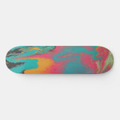 La Fiesta 1 Bright Colorful Fun Skateboard Deck (Horizontal)