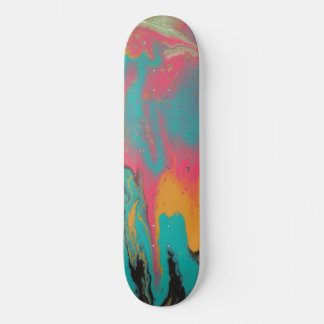 La Fiesta 1 Bright Colorful Fun Skateboard Deck