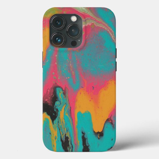 La Fiesta 1 Helles buntes Fun Phone Case (Rückseite)