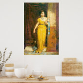 La Fileuse, von John William Waterhouse, 1874 Poster (Küche)