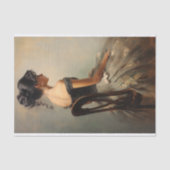 La Fille 4 Decoupage Paper Seidenpapier (Vorderseite)