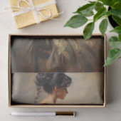 La Fille 4 Decoupage Paper Seidenpapier (Geschenk)