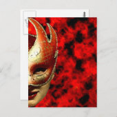 La Flame Postkarte (Vorne/Hinten)