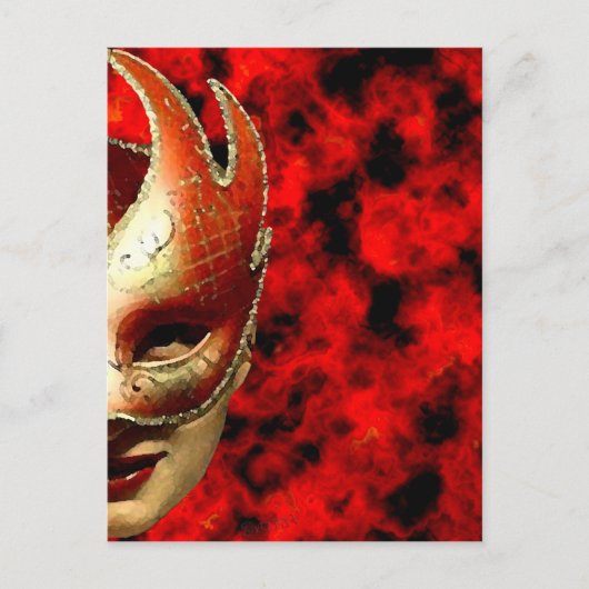 La Flame Postkarte (Vorderseite)
