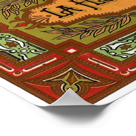 La Flor De Alfonso Poster (Ecke)