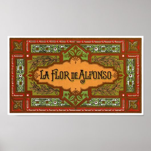 La Flor De Alfonso Poster (Vorne)