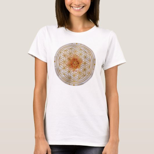 la flor de la vida T-Shirt (Vorderseite)