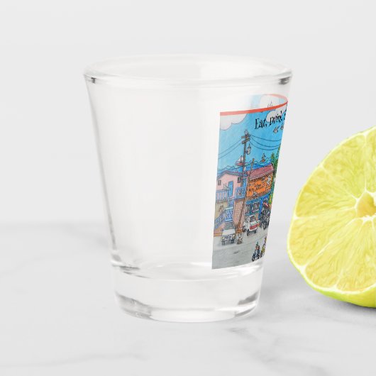 La Fonda, La Mision, Baja Schnapsglas (Links)