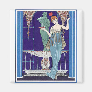 "La Fontaine De Coquillages " Magnet