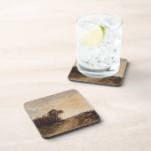 La Forêt de Fontainebleau Aux Environs de Barbizon Getränkeuntersetzer (Rechte Seite)