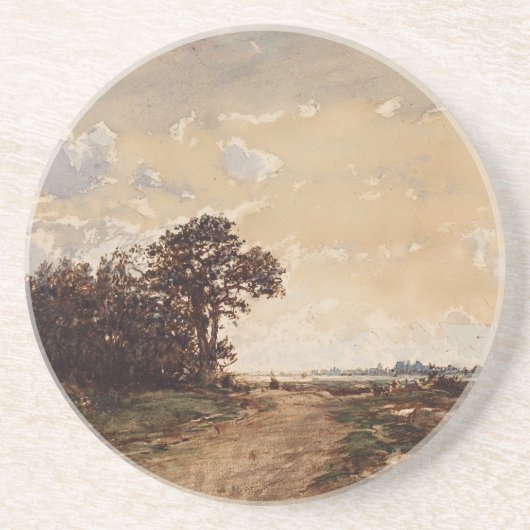 La Forêt de Fontainebleau Aux Environs de Barbizon Getränkeuntersetzer (Vorne)