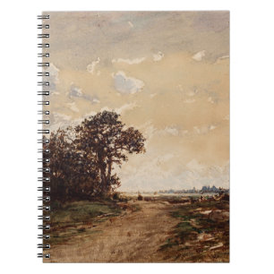 La Forêt de Fontainebleau Aux Environs de Barbizon Notizblock
