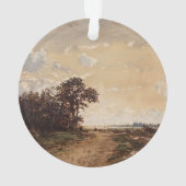 La Forêt de Fontainebleau Aux Environs de Barbizon Ornament (Rückseite)