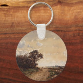 La Forêt de Fontainebleau Aux Environs de Barbizon Schlüsselanhänger (Vorderseite)