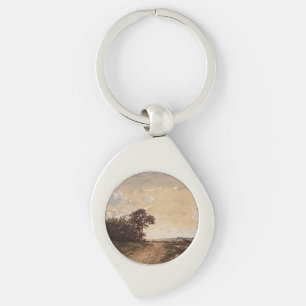 La Forêt de Fontainebleau Aux Environs de Barbizon Schlüsselanhänger