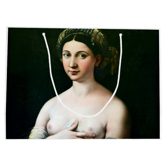 La Fornarina, Raphael Große Geschenktüte (Rückseite)