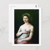 La Fornarina, Raphael Postkarte (Vorne/Hinten)