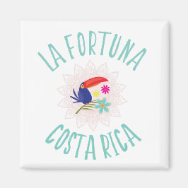 La Fortuna Costa Rica Toucan Souvenir Magnet