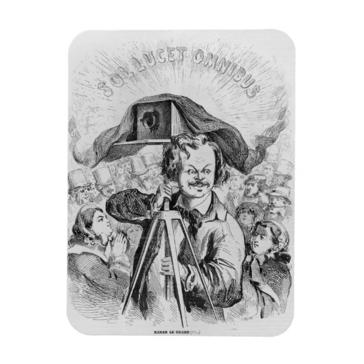 'La Fotograie, Nadar (1820-1910) le grand (!!!! Magnet (Vertikal)