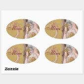 La FRAGE c'est voulez vous Danke Stickers (Blatt)