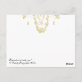 La FRAGE c'est voulez vous Postkarte (Rückseite)