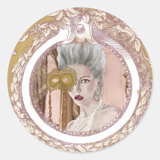 La FRAGE c'est voulez-vous Stickers (Vorderseite)