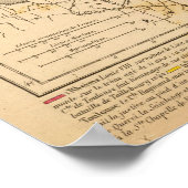 La France 1223 a 1270 Poster (Ecke)